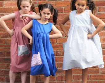 Victorian Style Pinny Dress: Orphan Annie Costume, World Book Day