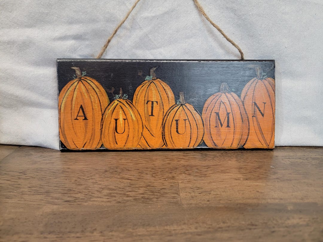 Autumn Sign - Etsy