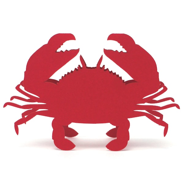 Crab Place Card Lobster Wedding Place Card Holders Wedding Seating Chart Meal Choice Card Ocean Birthday Wedding Reception Anniversary