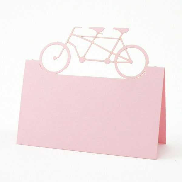 Bicycle Place Cards Destination Wedding Place Card Holders Birthday A Bicycle Built For Two Wedding Seating Chart Mountain Bike Wedding