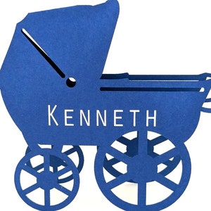Babyshower plaatskaarten kinderwagen plaatskaarten vintage kinderwagen geslacht onthullen partij neutraal baby verjaardag baby aankondiging teken
