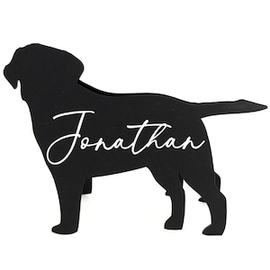 Plaatskaarten labrador labrador plaatskaarten labrador plaatskaarten aangepaste bruiloft zitplaatsen vrijgezellenfeest babyshower gepersonaliseerde plaatskaarten bruiloft