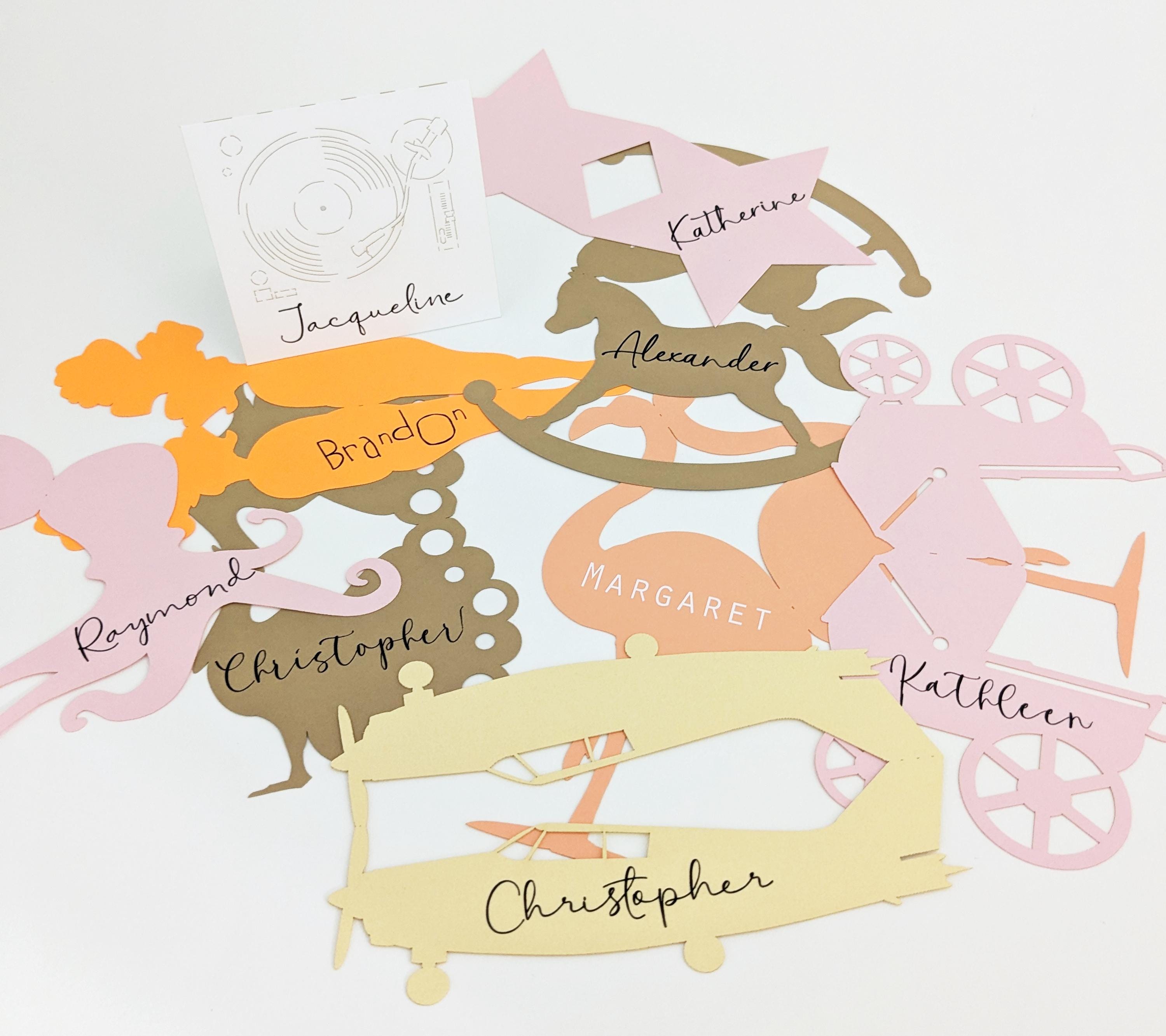 Tarjetas de lugar para bodas con diseño de horizonte de la ciudad de  Cleveland, Ohio Números de mesa con diseño de horizonte de la ciudad  Tarjeta de lugar personalizada Etiquetas de nombre, image size:3000x2666