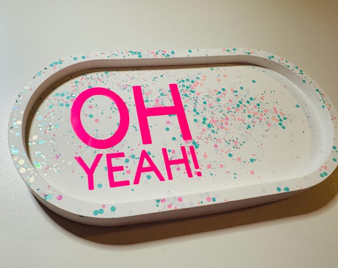 Decorative tray “Oh Yeah!”
