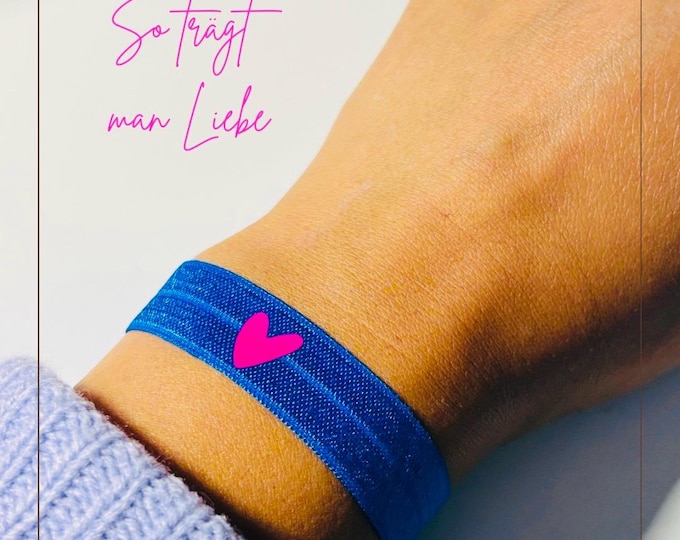 Bracelet “Blue Love”