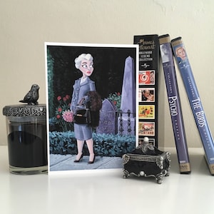 Madeline - 5x7 Inch Hitchcock Vertigo Tribute Piece - Archival Digital Print