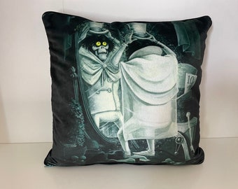 Velvet Hatbox Ghost Pillow - MADE TO ORDER