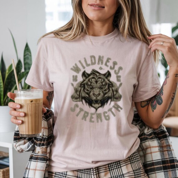 Unisex Organic Ribbed Neck T-Shirt | Eco-Friendly Cotton Tee | Sustainable Everyday Top | Casual Organic Shirt