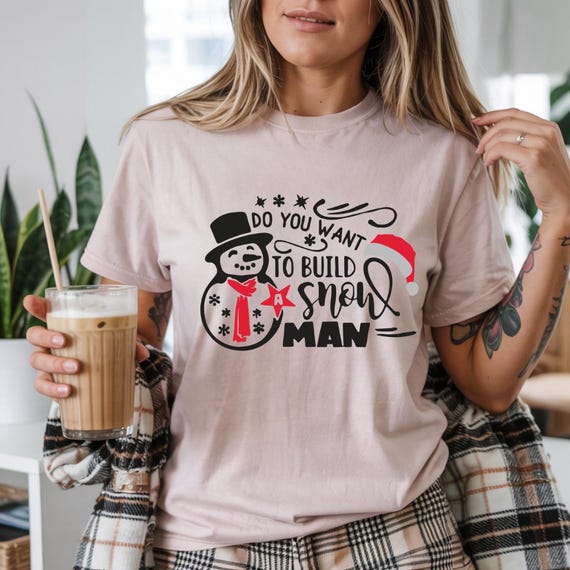 Winter Wonderland Boxy Tee | Ring-Spun Cotton Christmas Top | Unisex Holiday Shirt | Festive Graphic T-Shirt