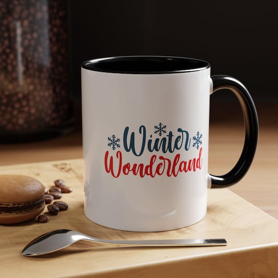 Winter Wonderland Coffee Mug: Holiday Drinkware, Cozy Home Decor