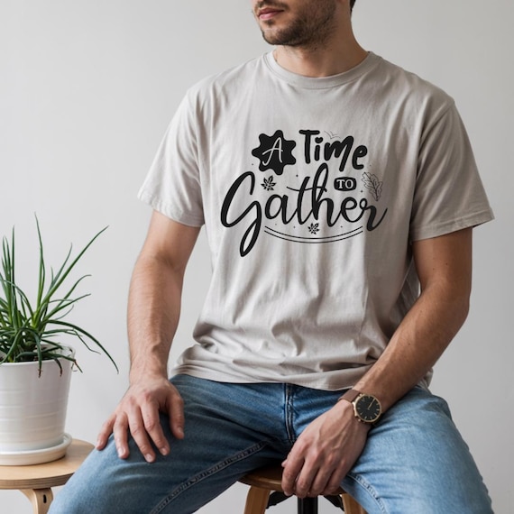 Gathering-Themed Softstyle T-Shirt | Unisex Ring-Spun Cotton Tee | Family Gathering Shirt | Cozy Fall Outfit