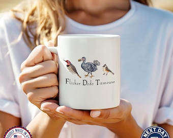 Subtle FDT Mug, Anti MAGA Bird Mug, Liberal Democrat Mug, Funny Political Mug, Bird Shirt Gift Mug, Democrat Gift Mug