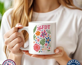 Feministische Tasse, Anti Trump Politische Tasse, FDT Kaffeetasse, Freiheitliche Tasse, lustige politische Tasse, Demokrat Geschenk Tasse, Politische Humor Tasse