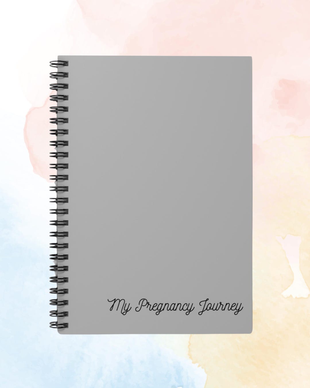 Pregnancy Journal Notebook, Mom to Be Gift, Spiral Bound Diary, Ruled ...