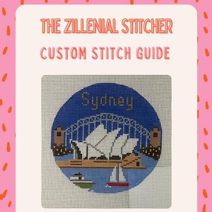 Custom Needlepoint Stitch Guide (Ornaments)