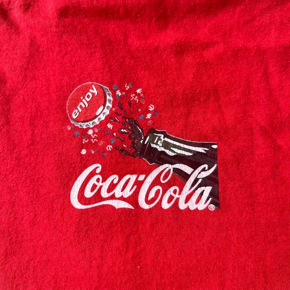 Vintage 90s Coca Cola Essence Music Festival T-shirt, Coke 
