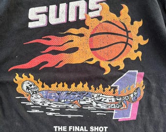 Vintage Y2K Warren Lotas Suns Devin Booker T-shirt, “the Final
