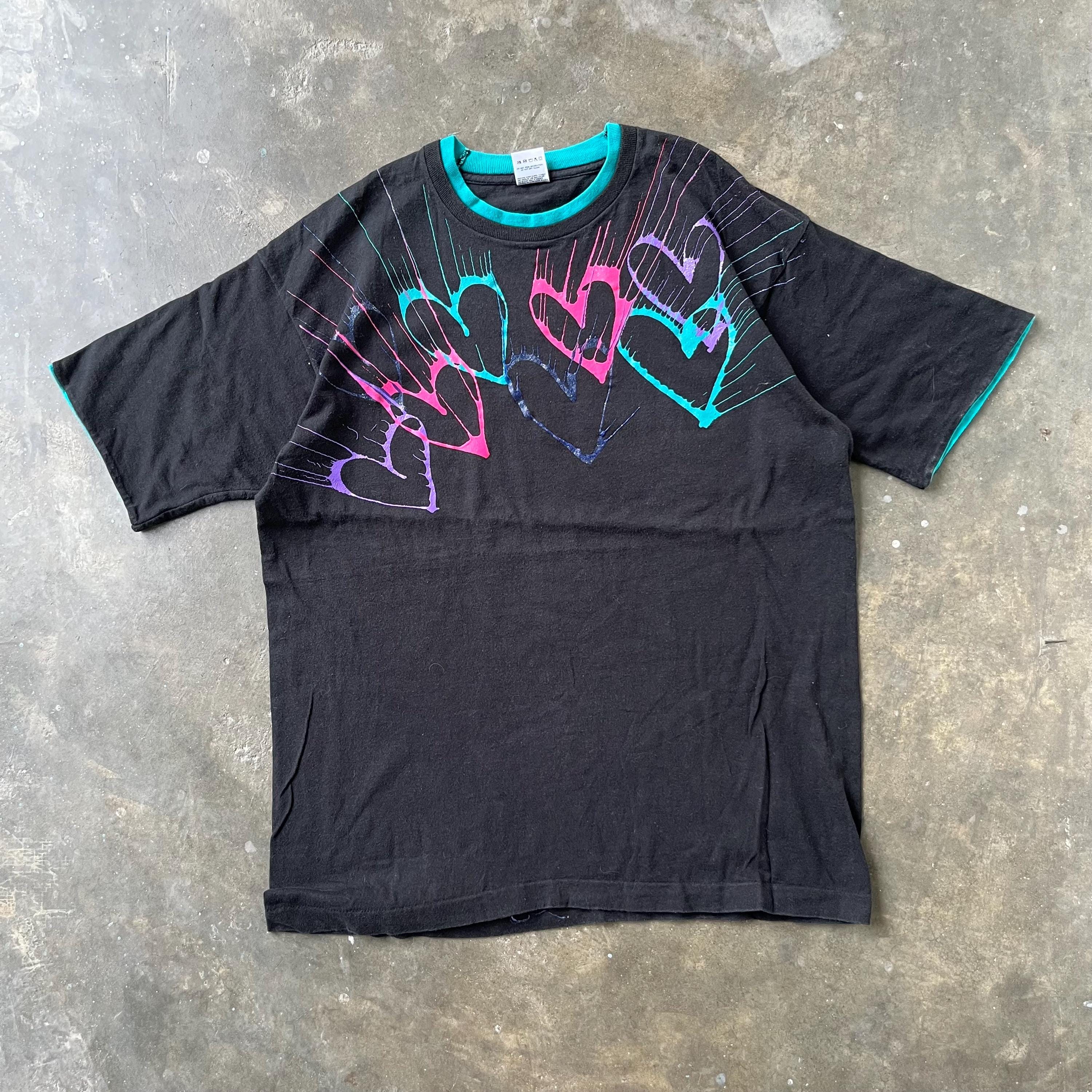 トップス 90's PUFFY T-shirt 90s Puffy Paint Tee - Etsy