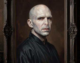 5 digital oil portraits of wizards and Death Eaters. Wizard mural art. Digital download. Digital oil painting, HD JPG.