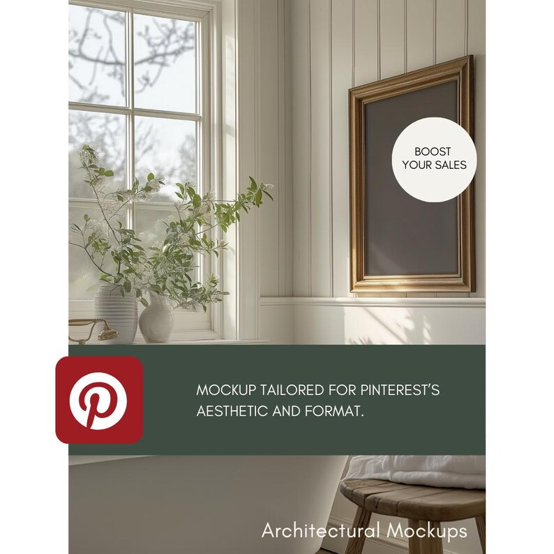 PSD Wall art Mockup Bathroom Farmhouse Frame Mockup PSD Wall art Mockup Smart Object Mockup Vertical Cottagecore Decor Print Mockup