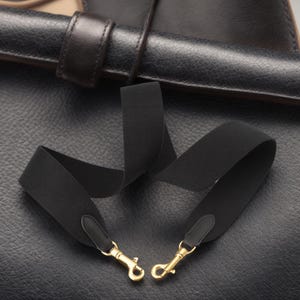 5CM Width Solid Color Canvas Leather Bag Strap｜Customized Length｜High Quality Straps｜Crossbody Shoulder Handbag Strap｜Replacement Handle