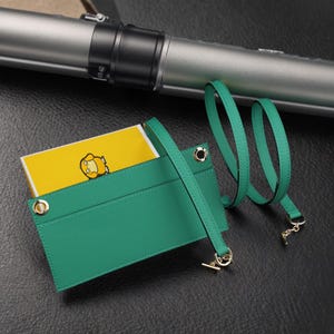 Bolsa interior / Organizador de bolso cruzado para hombro / Correa moldeadora de bolso de cuero Epsom / Convertido en billetera larga Constance