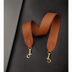 50mm Width Canvas Leather Bag Strap| Customized Length| Leather covered Canvas | Shoulder Handbag Strap| Replacement Handle| Crossbody Strap