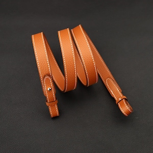 20mm Width Togo Leather Purse Strap Belt | Celemence Leather Crossbody Bag Strap | Shoulder Handbag Chain | High Quality Handle Replacement