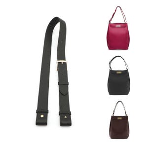 30mm Width Togo Leather Purse Strap Belt | Adjustable Leather Crossbody Bag Strap | Shoulder Handbag Chain | High Quality Handle Replacement