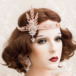Art Deco Great Gatsby Haarband Flapper Haarband Flapper Accessoires Kopfschmuck Roaring 1920