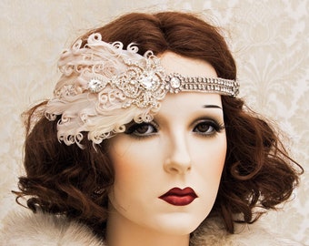 Gatsby Headpiece Etsy