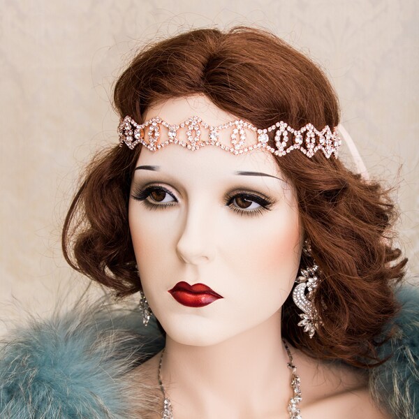 great gatsby daisy headpiece