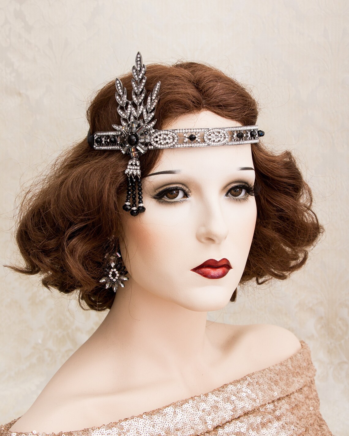 great gatsby headpiece near me