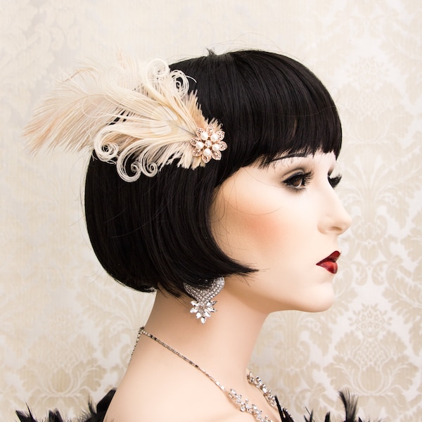 great gatsby daisy headpiece