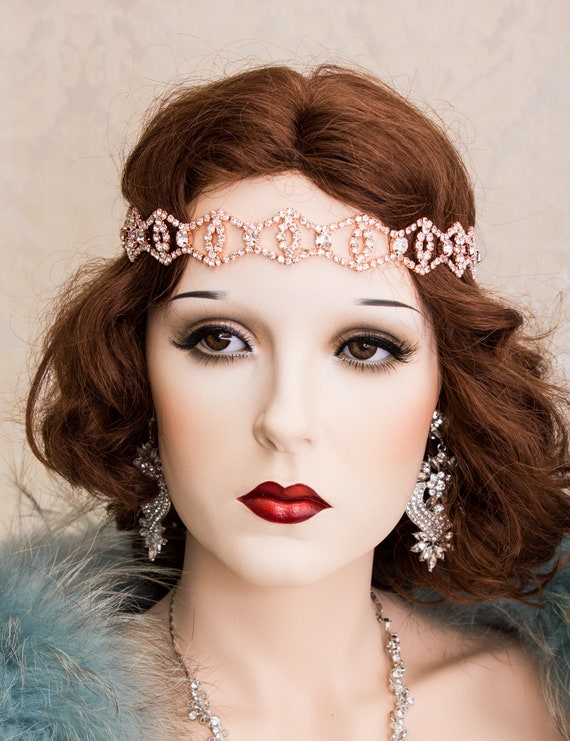 Silver gatsby deals headband