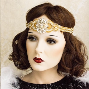 Silver Great Gatsby Headband, Art Deco Headband, Art Deco Wedding Hair Accessory, Flapper Headpiece, Gatsby Wedding Earrings Bracelet