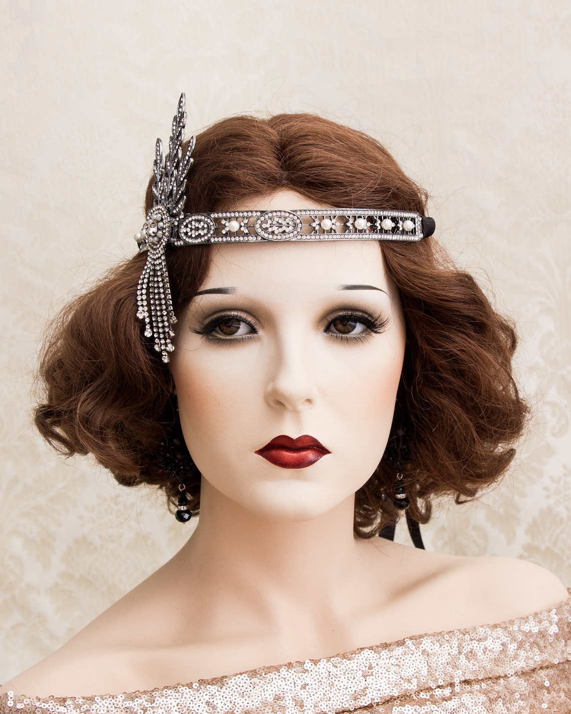 great gatsby headpiece near me