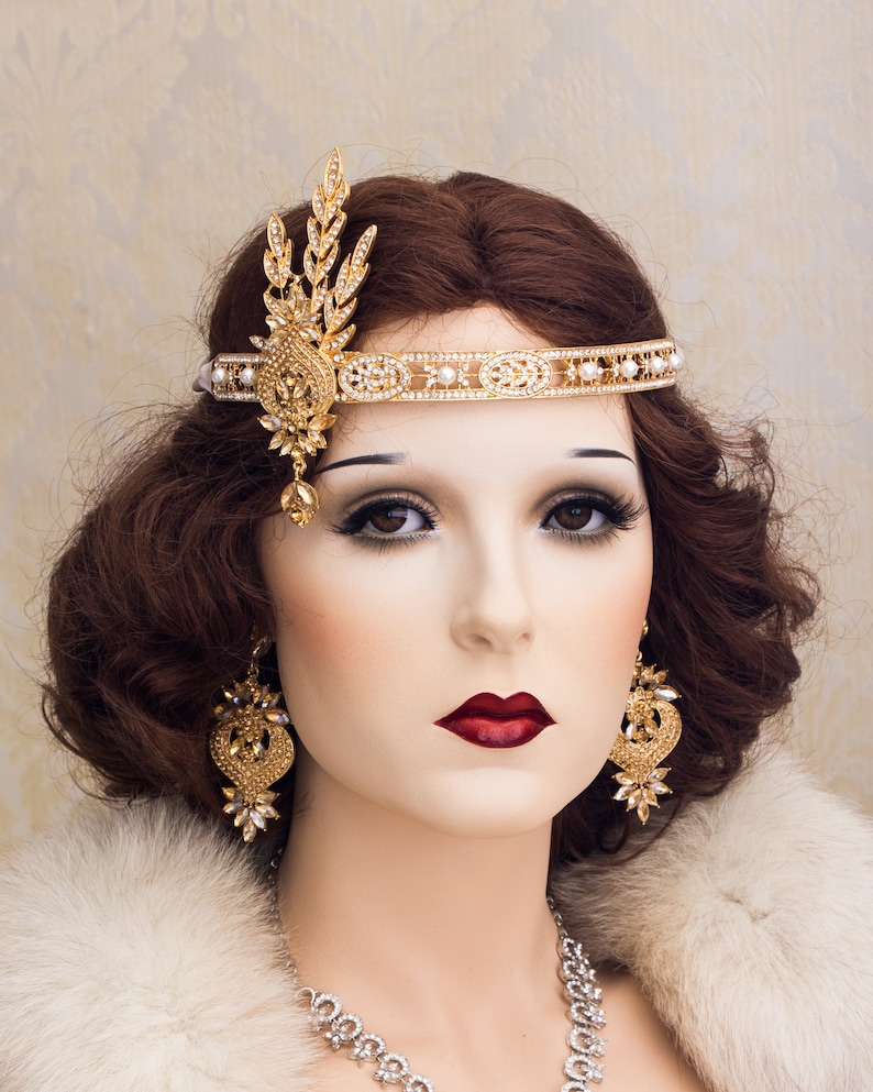 gold flapper