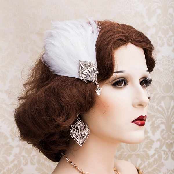 Art Deco Hair Clip Etsy