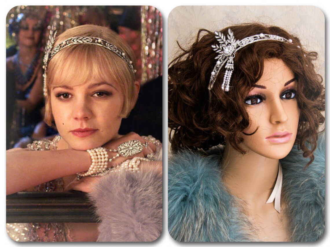 1920s headpiece wedding