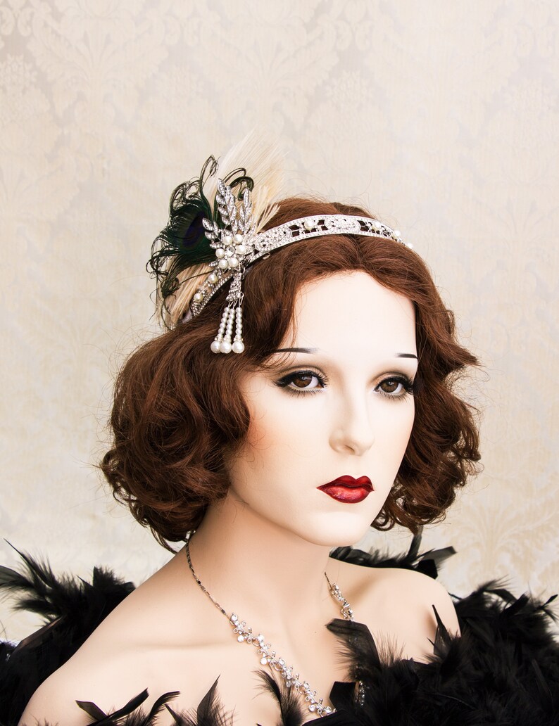 1920s headpiece wedding