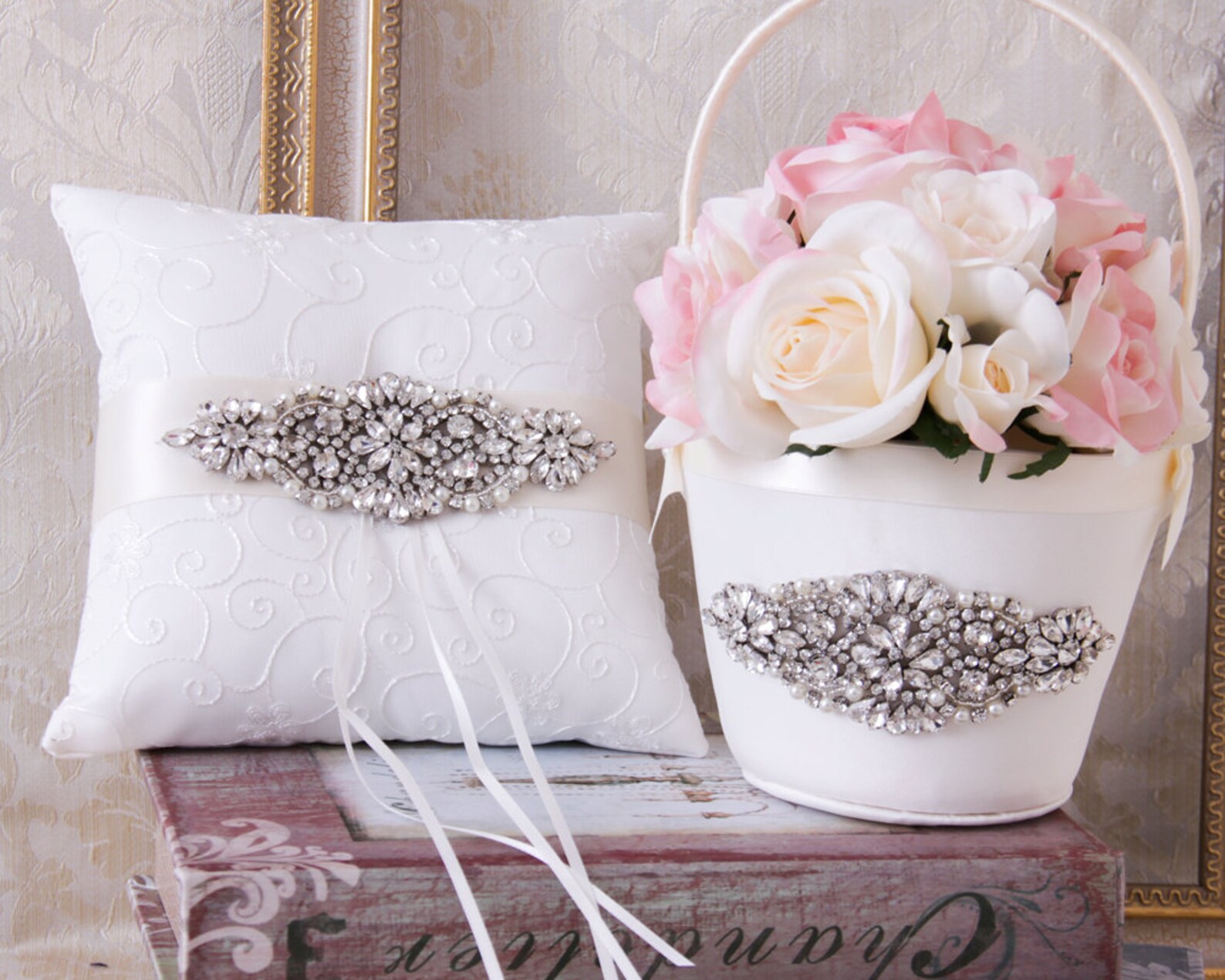 Handgefertigter Braut-Haarkamm Mit Kristall & Perlen – Elegantes Haarschmuck-Set Für Hochzeit, Ball & Festliche Anlässe