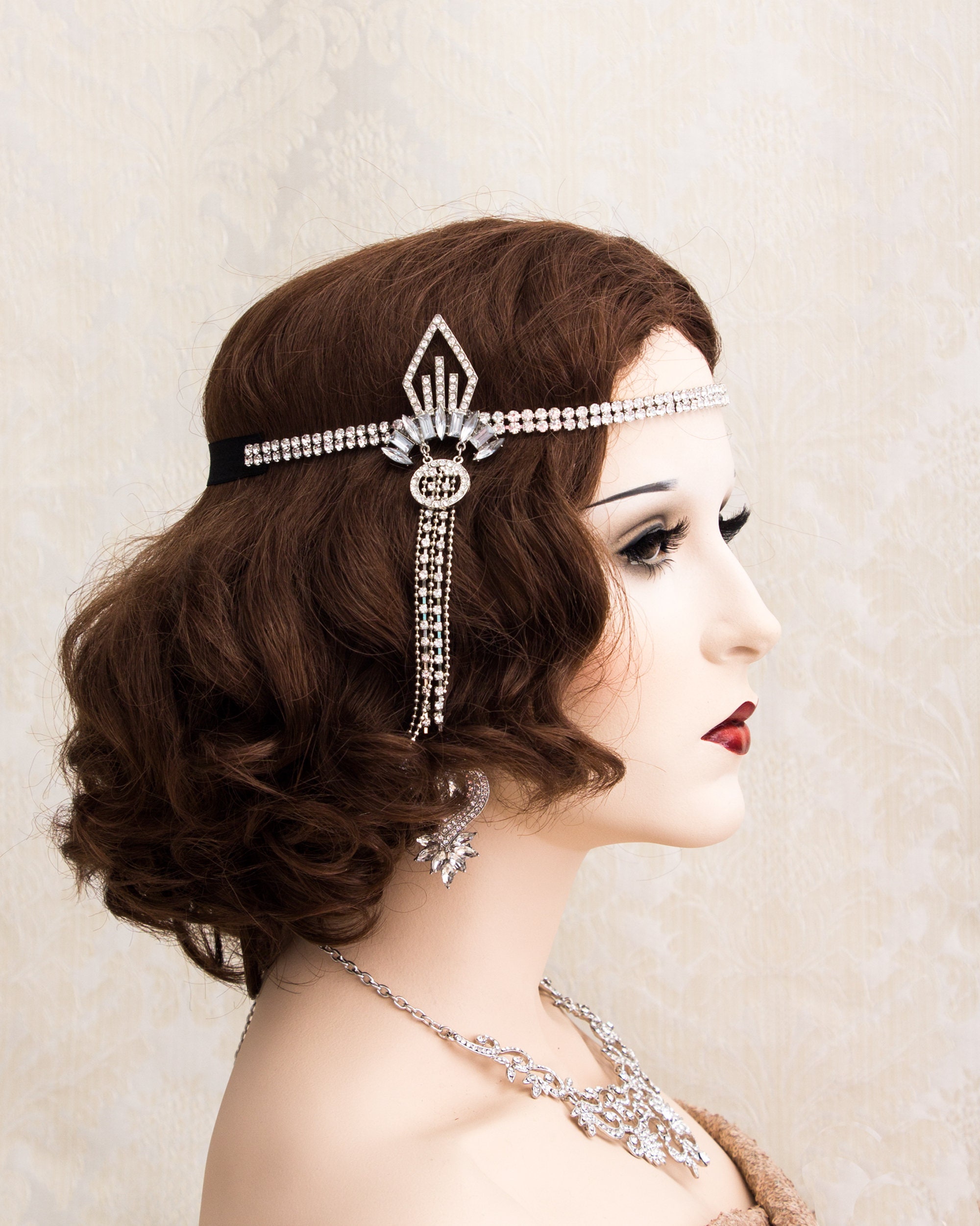 great gatsby daisy headpiece