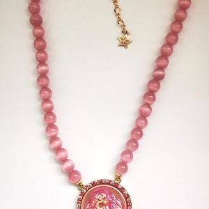 Vintage Kirks Folly Dream Angel Beaded Necklace Rare Finds Collectibles