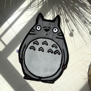 Anime Rug, Kawaii Cute Rug, Japanese Anime Carpet, Handmade Tufted Whimsical Rug, Cozy Fantasy Area Rug, Gaming Room Accent Unique Rug