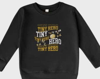 Tiny Hero Toddler Sweatshirt: Cozy Cotton-Blend Pullover