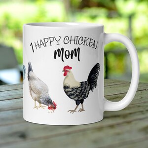 Huhn Mama Becher Geschenk, Huhn Liebhaber Kaffeetasse, Geschenk für sie, Tassen für Mutter, Freunde, Tochter, Schwester, Geburtstagsgeschenk, Huhn Dame Geschenk