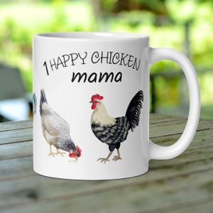 Huhn Mama Becher Geschenk, Huhn Liebhaber Kaffeetasse, Geschenk für sie, Becher für Mutter, Freunde, Tochter, Schwester, Geburtstagsgeschenk, Huhn Dame Geschenk