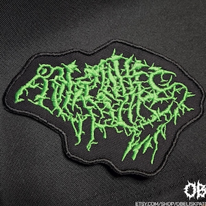 Frog Mallet Patch ~ High Quality Embroidered Canvas