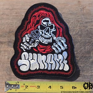SUNAMI Patch ~ LARGE High Quality Embroidery, Durable Canvas Patch